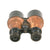 Original British WWI War Office Model Officers Leather Covered Binoculars with Leather Case Original Items