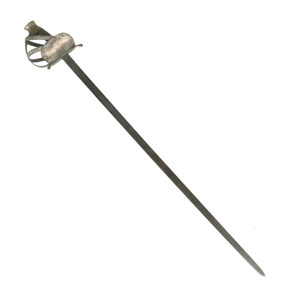Original Scottish Victorian Era Basket Hilt Sword Original Items