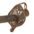 Original U.S. Civil War M1850 Foot Officer Sword with Wire-Wrapped Sharkskin Grip - Likely Imported Blade Original Items