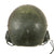 Original U.S. Korean War / Early Vietnam War Tanker Helmet by Spalding - Converted Football Helmet Original Items