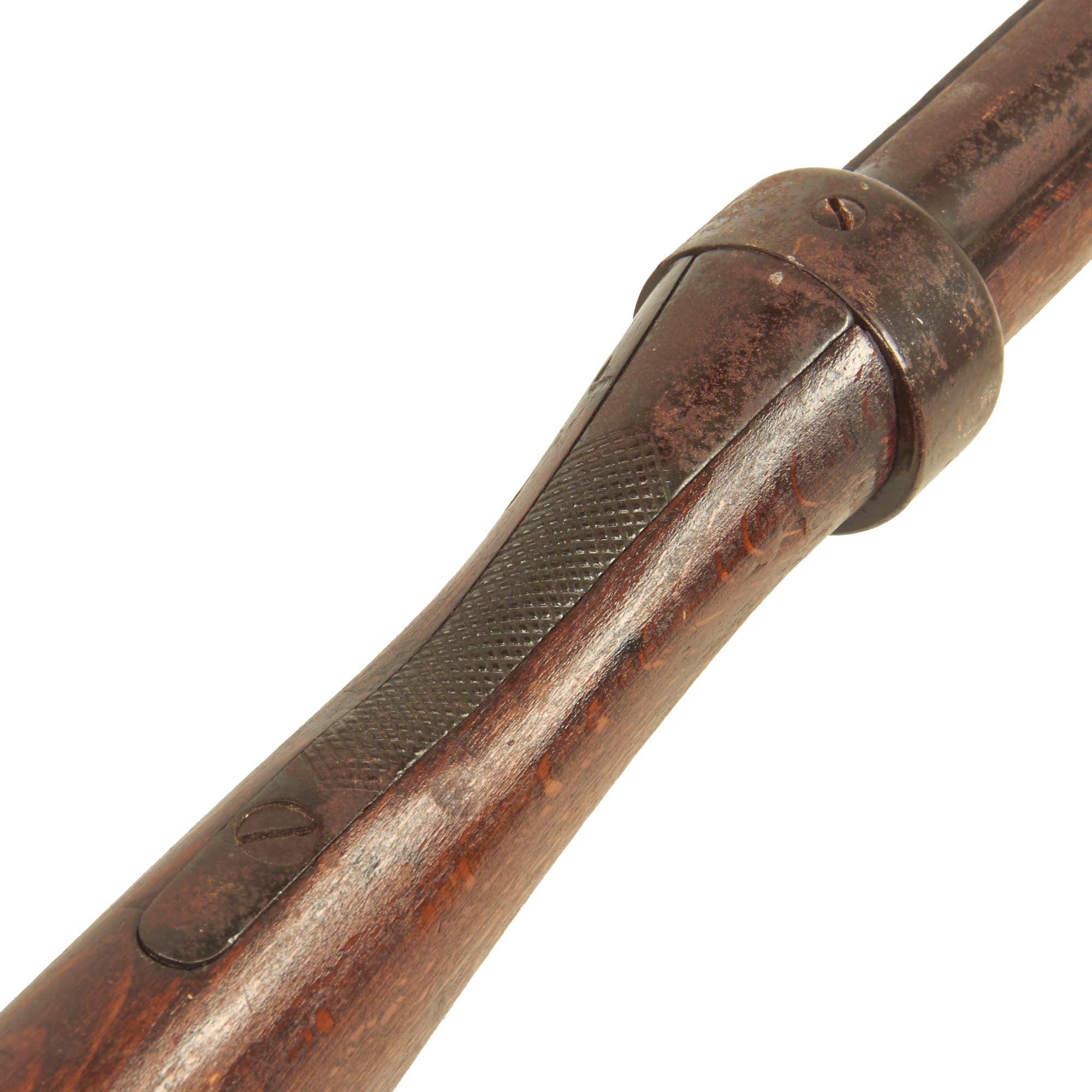 Original British M1915 WWI Dated Spring Loaded Bayonet Training Rifle ...