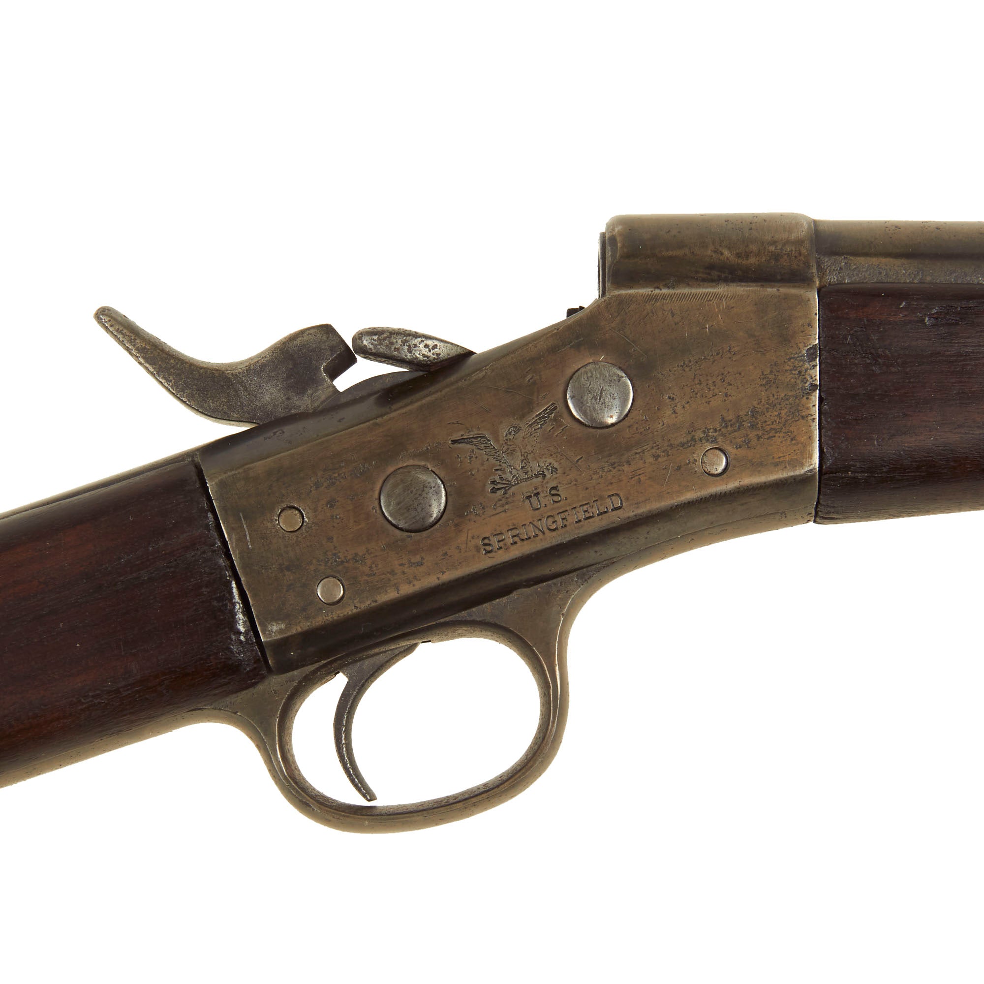 Original U.S. Springfield Remington Rolling Block Saddle Ring Carbine ...