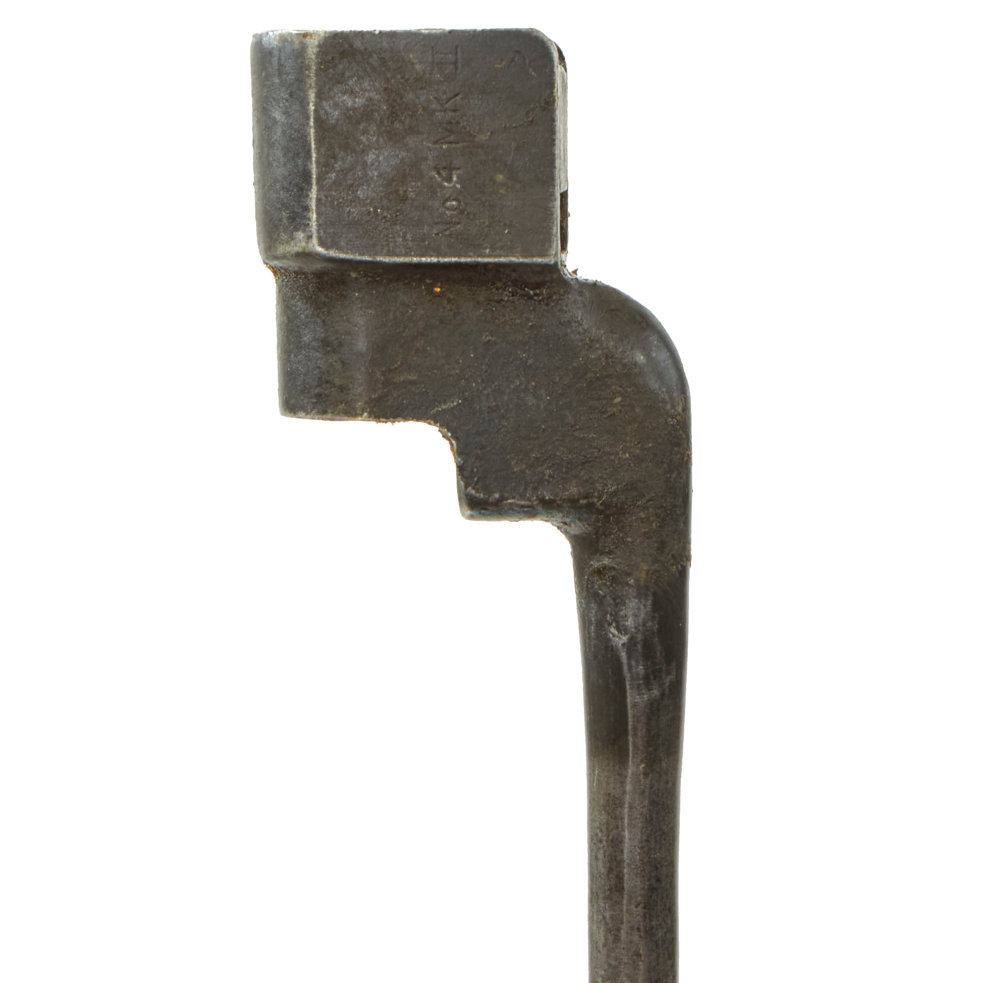 Original British WWII SMLE No.4 MKII Spike Bayonet With Steel Scabbard ...