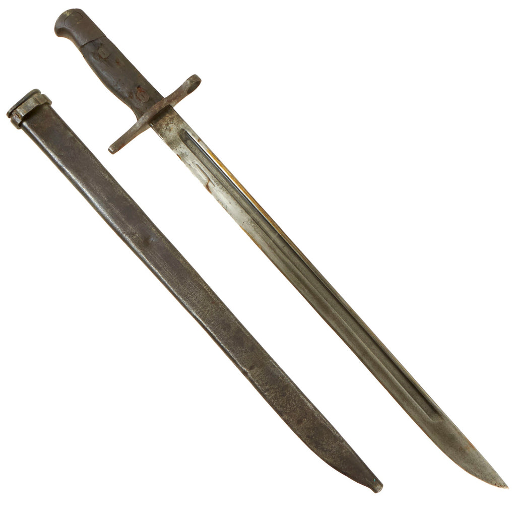 Original Japanese WWII Arisaka Type 30 Bayonet With Scabbard Original Items