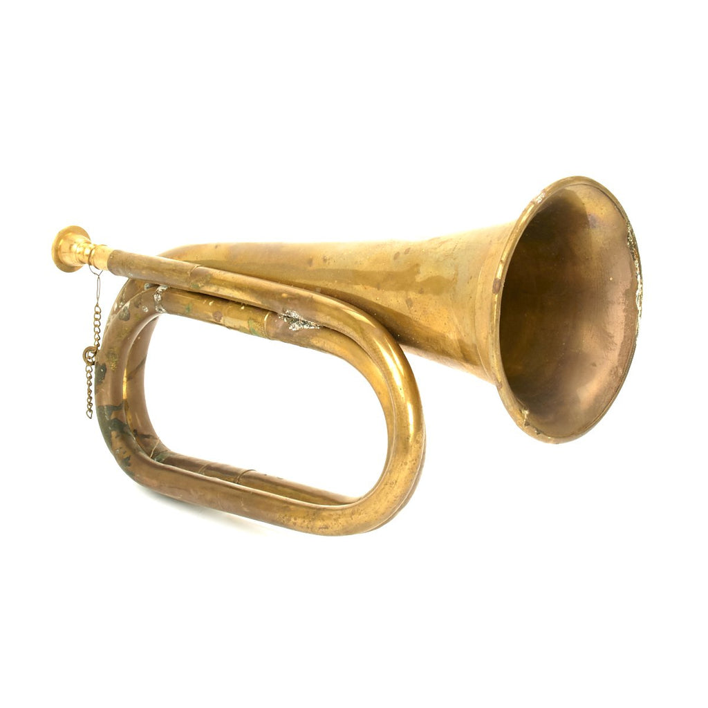 Military Brass Bugle - Knocked Around Closeout Special New Made Items
