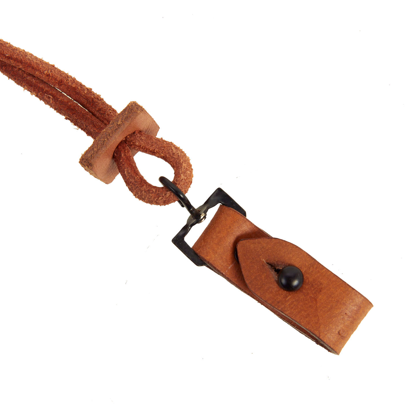 German WWII P08 Luger Leather Lanyard – International Military