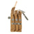 German WWII MP 40 Magazine Brown Jute and Leather Pouch Set - Maschinenpistole 40 New Made Items