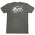 IMA Stamp Logo Gunmetal Cotton T-Shirt New Made Items