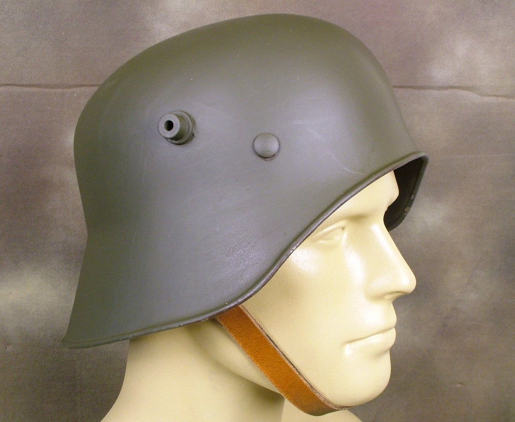 German M-1916 Turkish Pattern Steel Helmet: WWI (OD Green) New Made Items