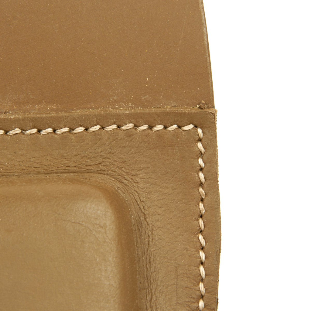 Sniper Rifle Check Pad U.S. Garand Leather Sniper Rifle Cheek Pad- Medium Brown ...