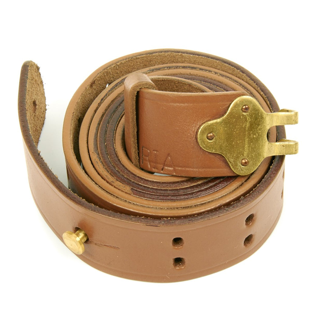U.S. M1887 Springfield Trapdoor and Krag Rifle Leather Sling New Made Items