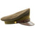 U.S. WWII Officer Visor Crusher Cap in Winter Issue OD Green New Made Items