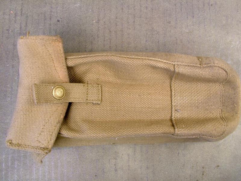 British M.T. Web Ammunition Pouch: WW2 Original Items