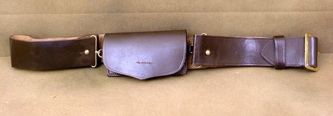 British Victorian Courier Message Pouch with Belt New Made Items