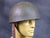 British WW2 Tanker/Paratrooper/Dispatch Rider Steel Helmet with Camouflage Cover Original Items