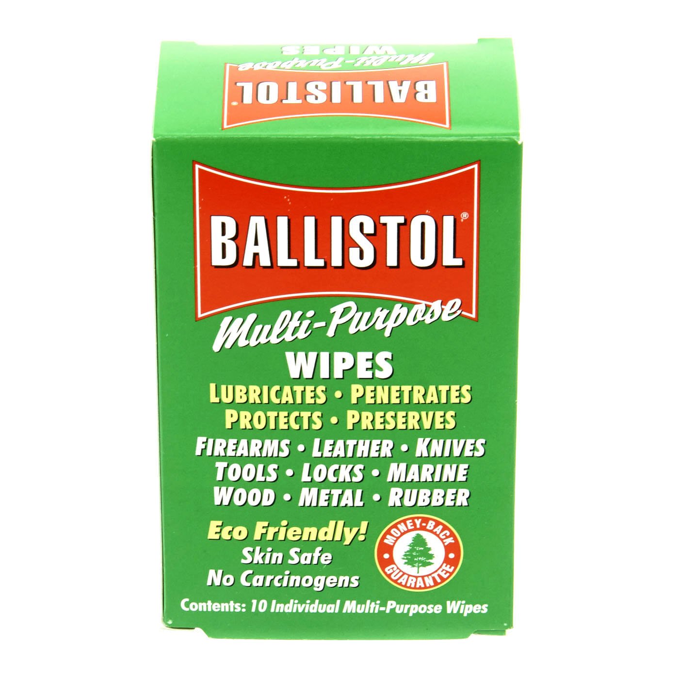 Ballistol Multi-Purpose Cleaning and Lubricating Gun Wipes Pack of