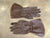 Allied Issue Brown Leather Gauntlet Set: WWII Dated Original Items