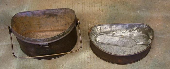British Mess Tin Set: WWI Gallipoli Original Items
