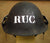 British P-1944 Turtle MK IV Steel Riot Helmet: Marked "RUC" (Northern Ireland) Original Items