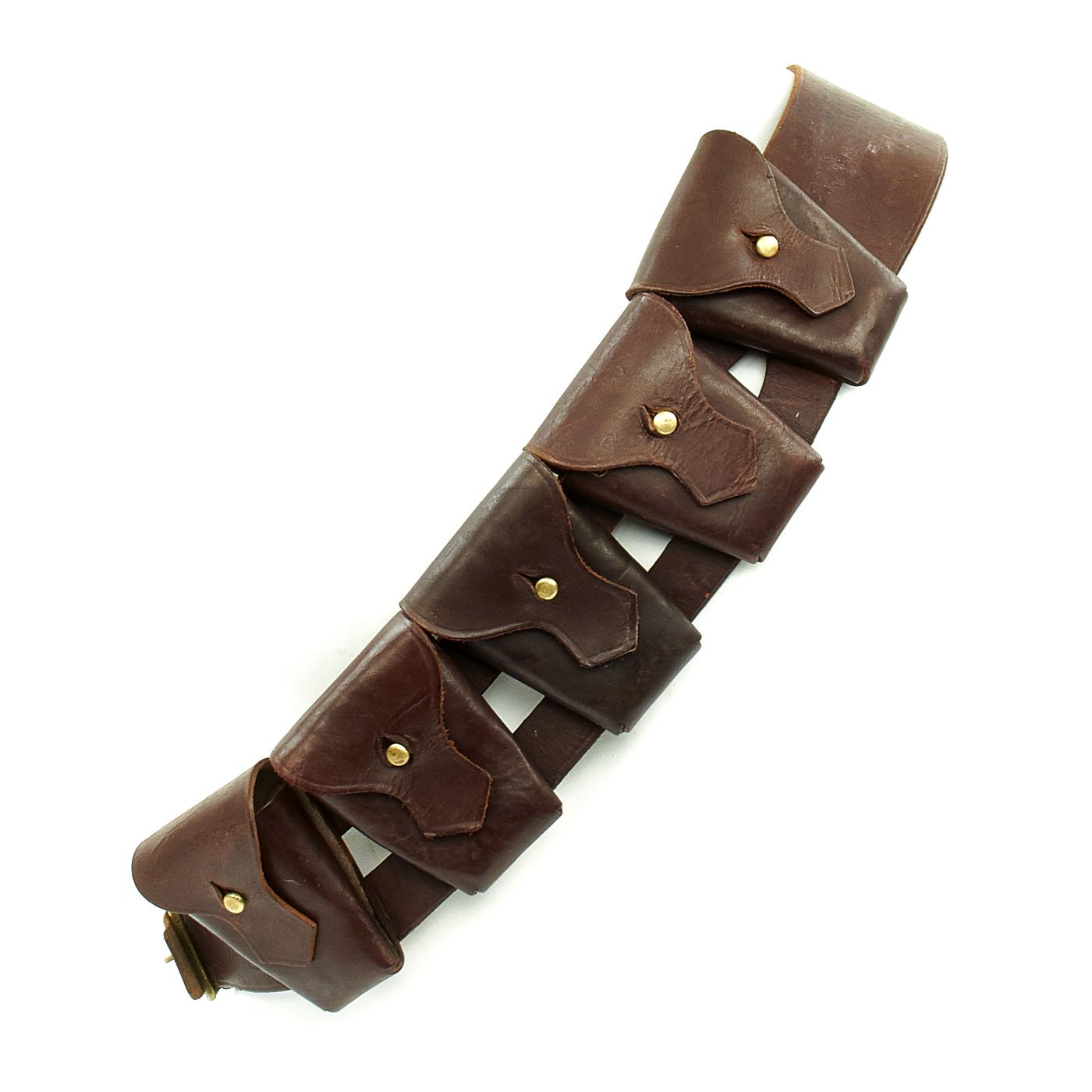 laura smith helmet ebay Original British WWI WWII P-1903 Five Pocket Leather Cavalry Bandolier – International Military Antiques