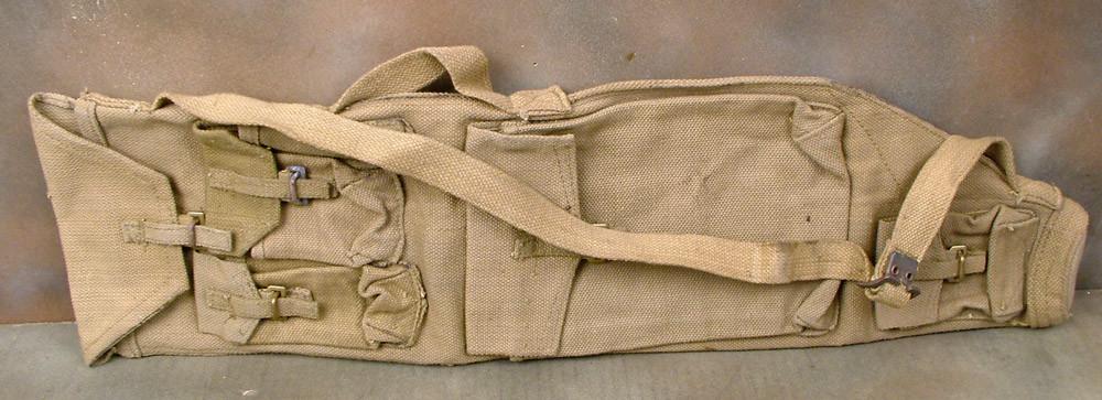 Bren Gun Barrel & Spare Parts Carrier: WWII Issue Original Items