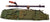 BRITISH WWII .303 cal. BREN BARREL IN POST WAR CANVAS BARREL BAG Original Items