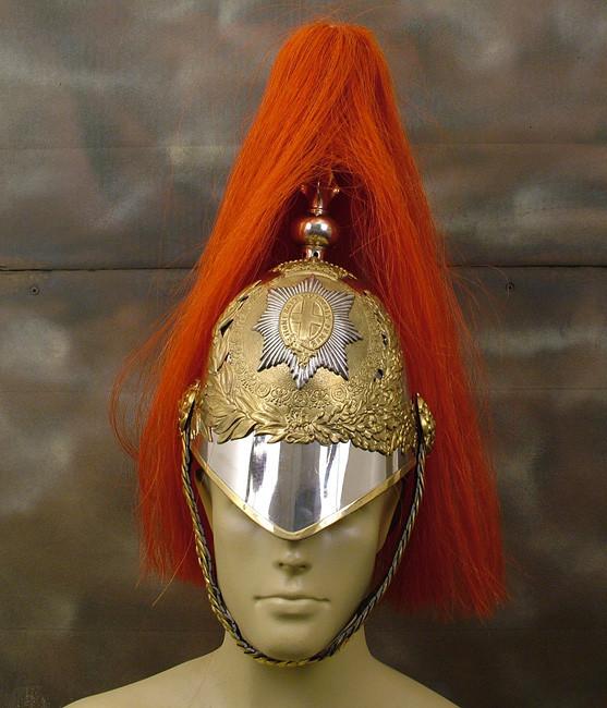 British Household Cavalry Helmet: Red (Horse Guard) Original Items