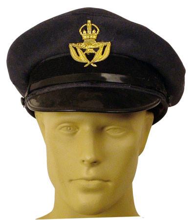 British R.A.F Warrant Officer Visor Hat: WWII Style Original Items