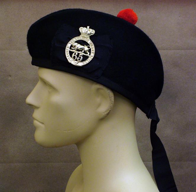 British Glengarry Side Cap: 65th Original Items