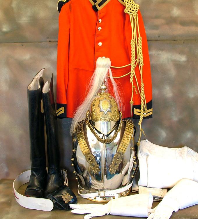British Household Cavalry Uniform Set: Royal Life Guard International Military Antiques British Household Cavalry Uniform Set: Royal Life Guard International Military Antiques