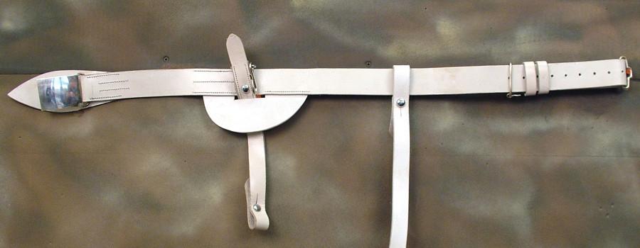 Original British Household Cavalry Hidden Sword Belt with Hangers