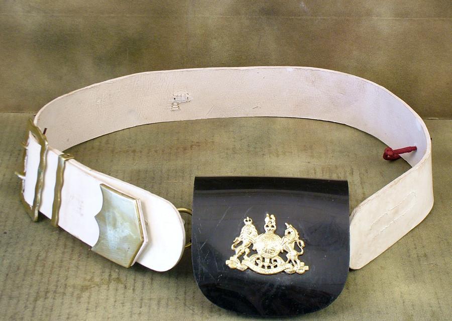 British Royal Horse Guard Pouch & Belt Combination: Original Original Items
