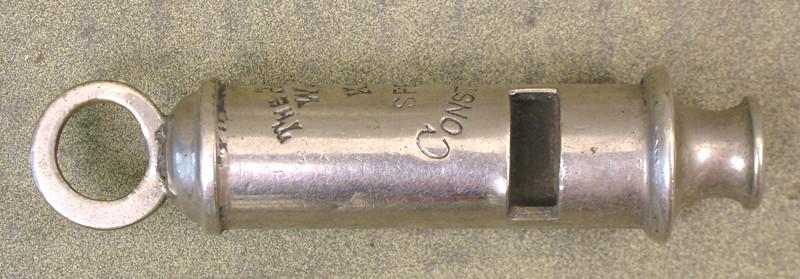 British Bobby Police Whistle: Original Victorian Era (Acme) – International Military Antiques