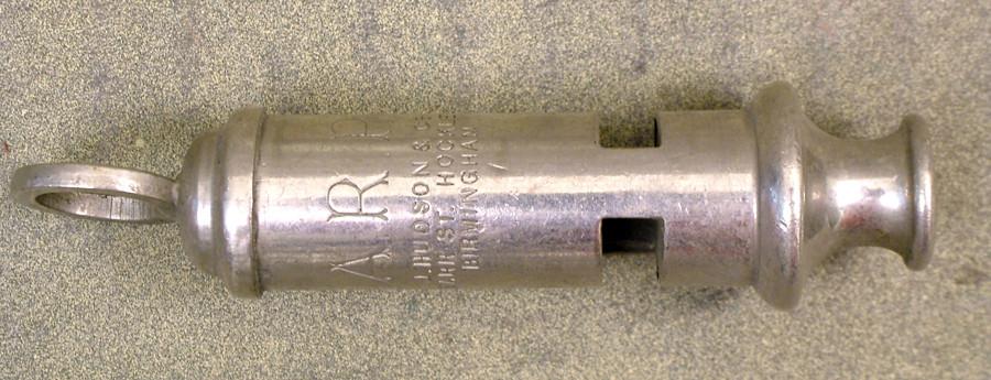British Bobby Police Whistle: Original Victorian Era (ARP) – International Military Antiques