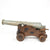 Original 18th Century Bronze 2-Pounder Falcon Cannon with Oak Naval Carriage Original Items