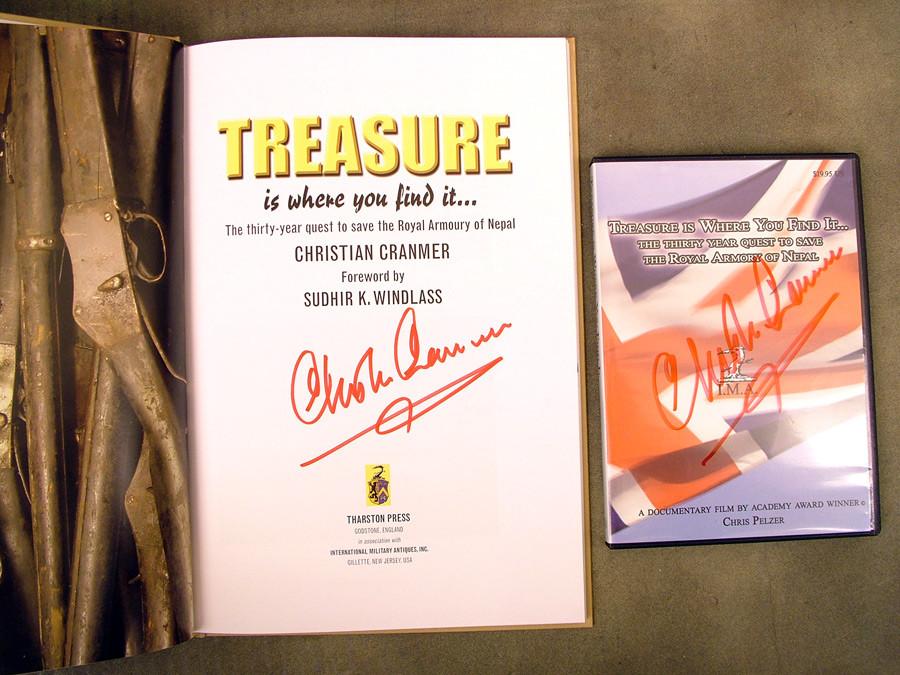 Book & DVD Combo: Treasure is Where You Find It: Signed Collector Editions New Made Items