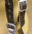 German WWII Style Padded Leather Y Straps: Postwar Issue Original Items