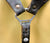 German WWII Style Padded Leather Y Straps: Postwar Issue Original Items