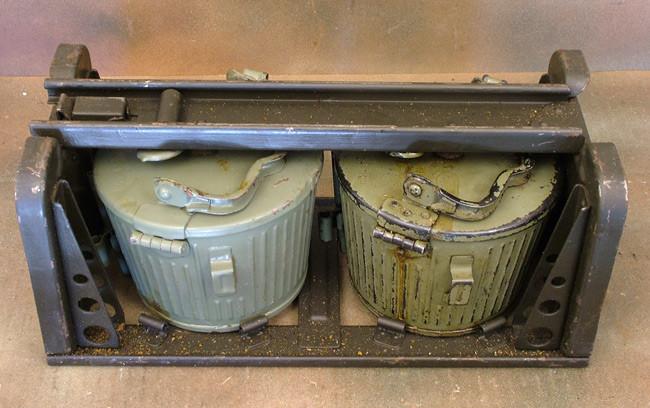 MG 34 MG 42 Belt Carrier in Tranport Frame: WWII & Post War Mix Original Items
