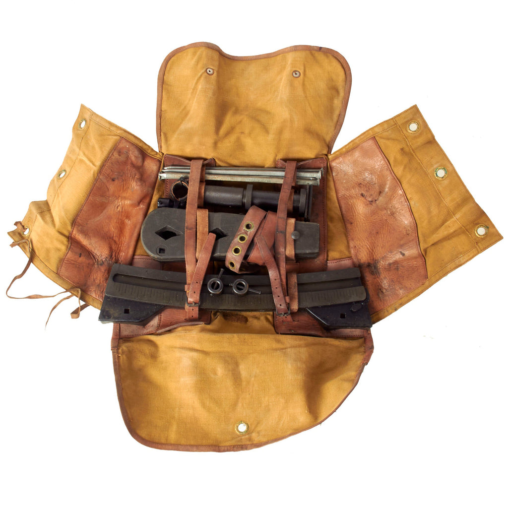 Original German Pre-WWII Portuguese MG 13 Light Machine Gun Sustained Fire Set in Carry Case Original Items