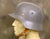 Original German WW2 Steel Helmet: M40 (Shell Size 66-68) Original Items