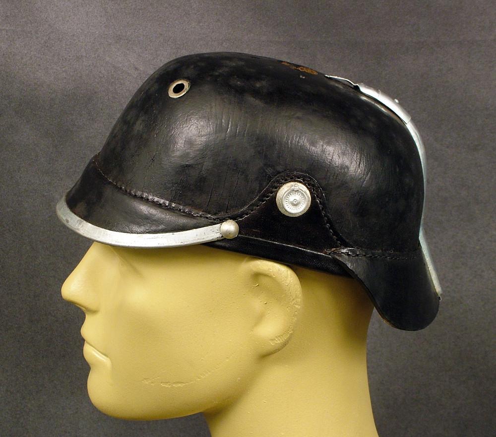 German WWI Leather Pickelhauben Bowl (Closeout Special) Original Items
