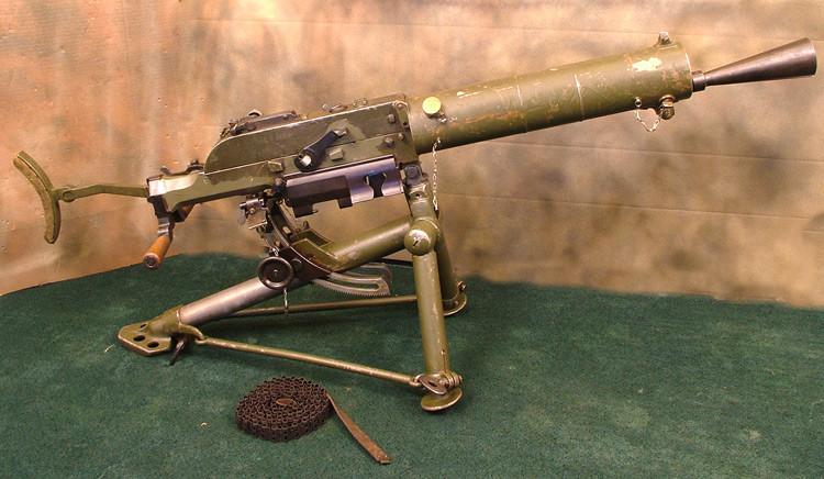 Schwarzlose Model 1907/12 Dummy Gun w/ Tripod: Excellent Original Items