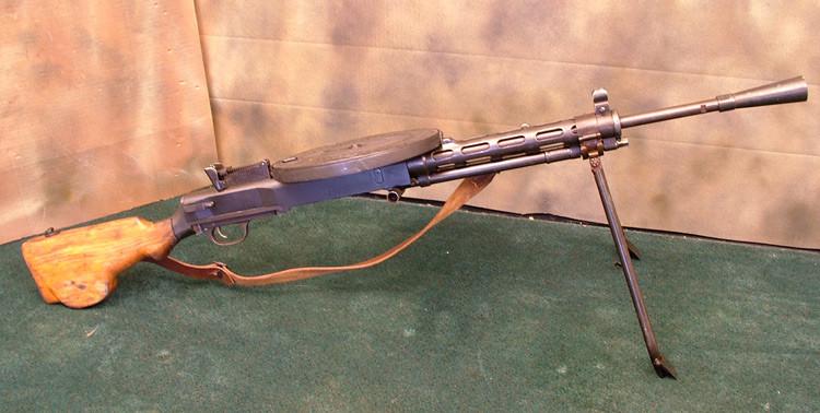 Russian DP 28 Dummy Light Machine Gun Original Items
