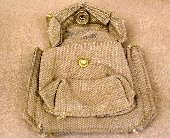 British WWII Tan Ammunition Pouch Original Items