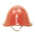Original WWII Danish Model 1923 Helmet - Adapted for Fire Service Original Items