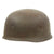Original German WWII Battlefield Pickup M38 Luftwaffe Fallschirmjäger Paratrooper Helmet Shell Original Items