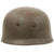 Original German WWII Battlefield Pickup M38 Luftwaffe Fallschirmjäger Paratrooper Helmet Shell Original Items
