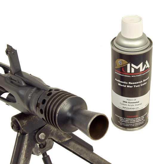 Spray Paint - WWII Gunmetal Custom Acrylic Enamel Spray Paint New Made Items