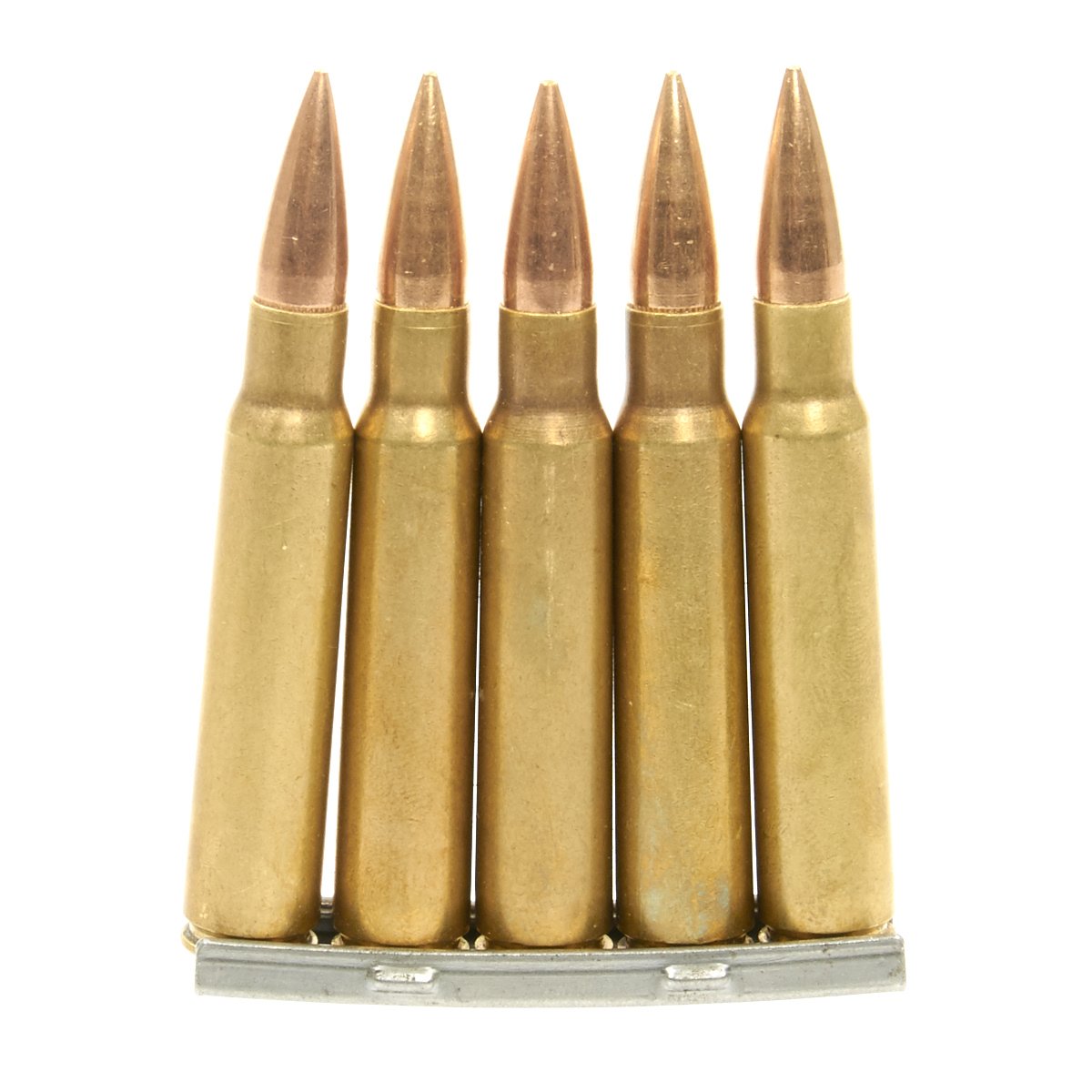 Original German WWII-Style Set of 5 Dummy 8mm Mauser Cartridges in 98K –  International Military Antiques